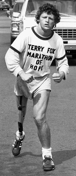 Image result for Terry Fox Running gif