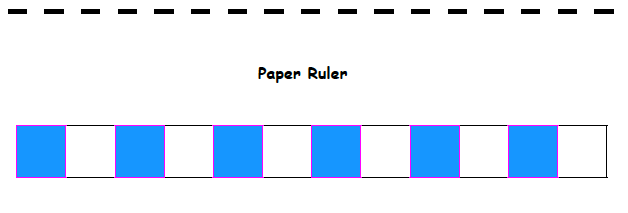 Paper Ruler