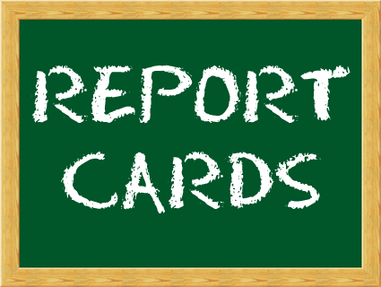 midterm report cards clip art