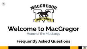 Frequently Asked Questions about MacGregor