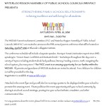 PIC-WRAPSC Annual Parent Conference - Board Communication