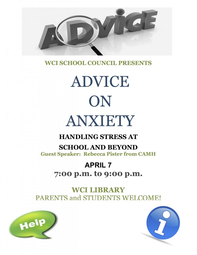 advice on anxiety flyer